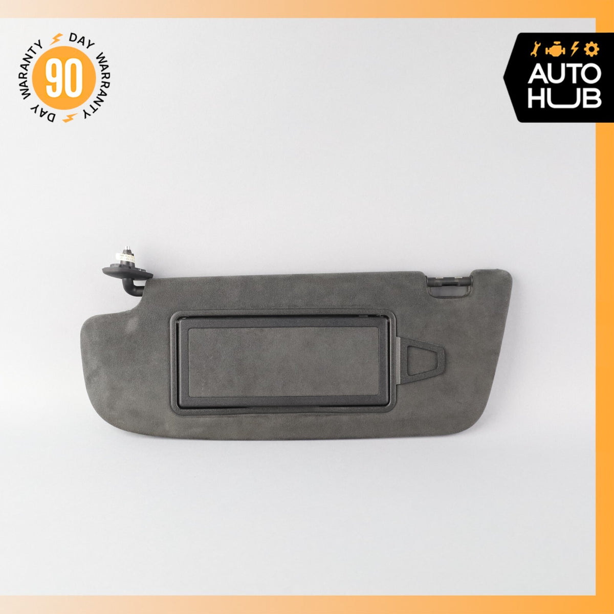 Mercedes W216 CL600 S63 AMG Left Side Sun Visor Shade Sunvisor Black Suede OEM - photo 5