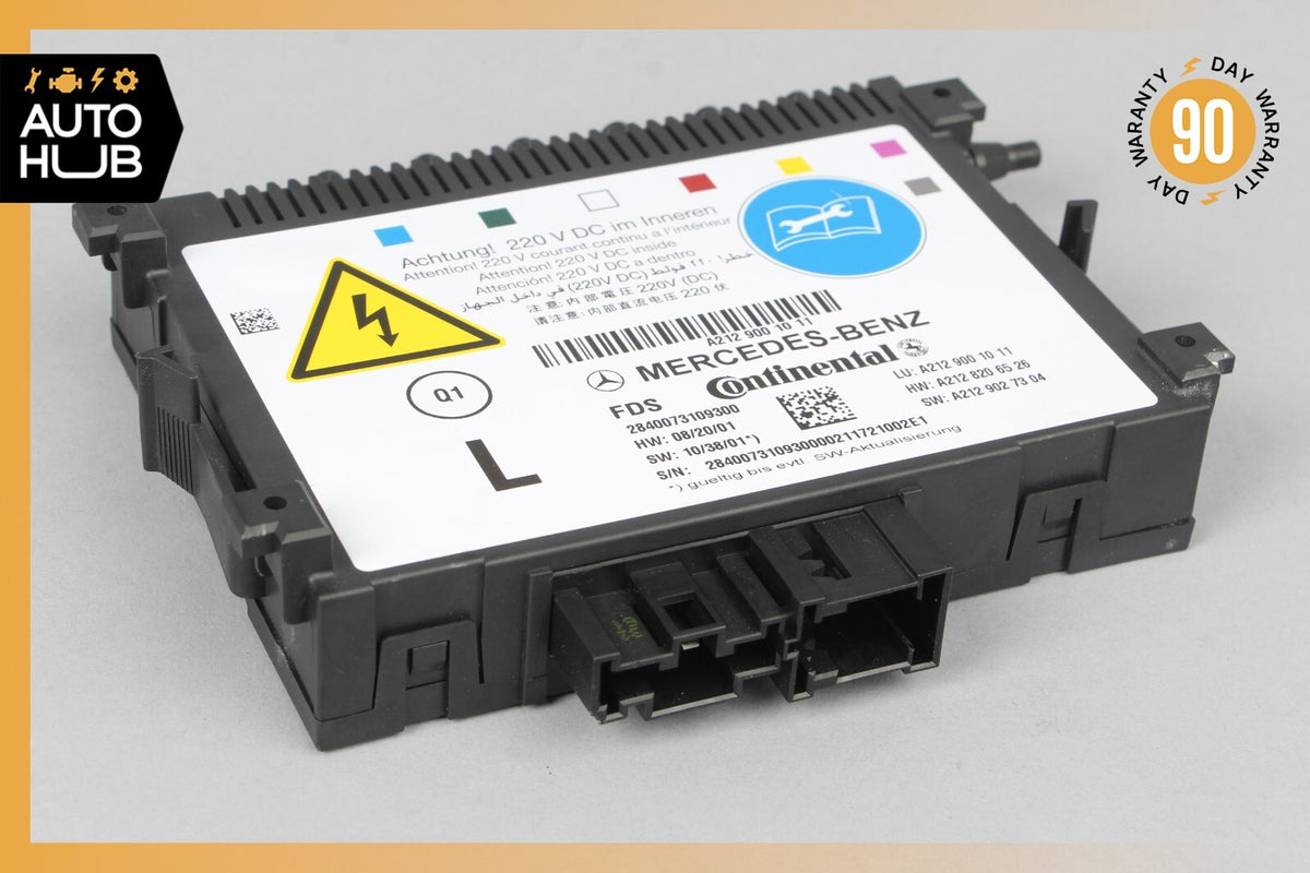 10-13 Mercedes W218 CLS63 E350 Front Left Seat Dynamic Lumbar Control Module OEM - photo 1