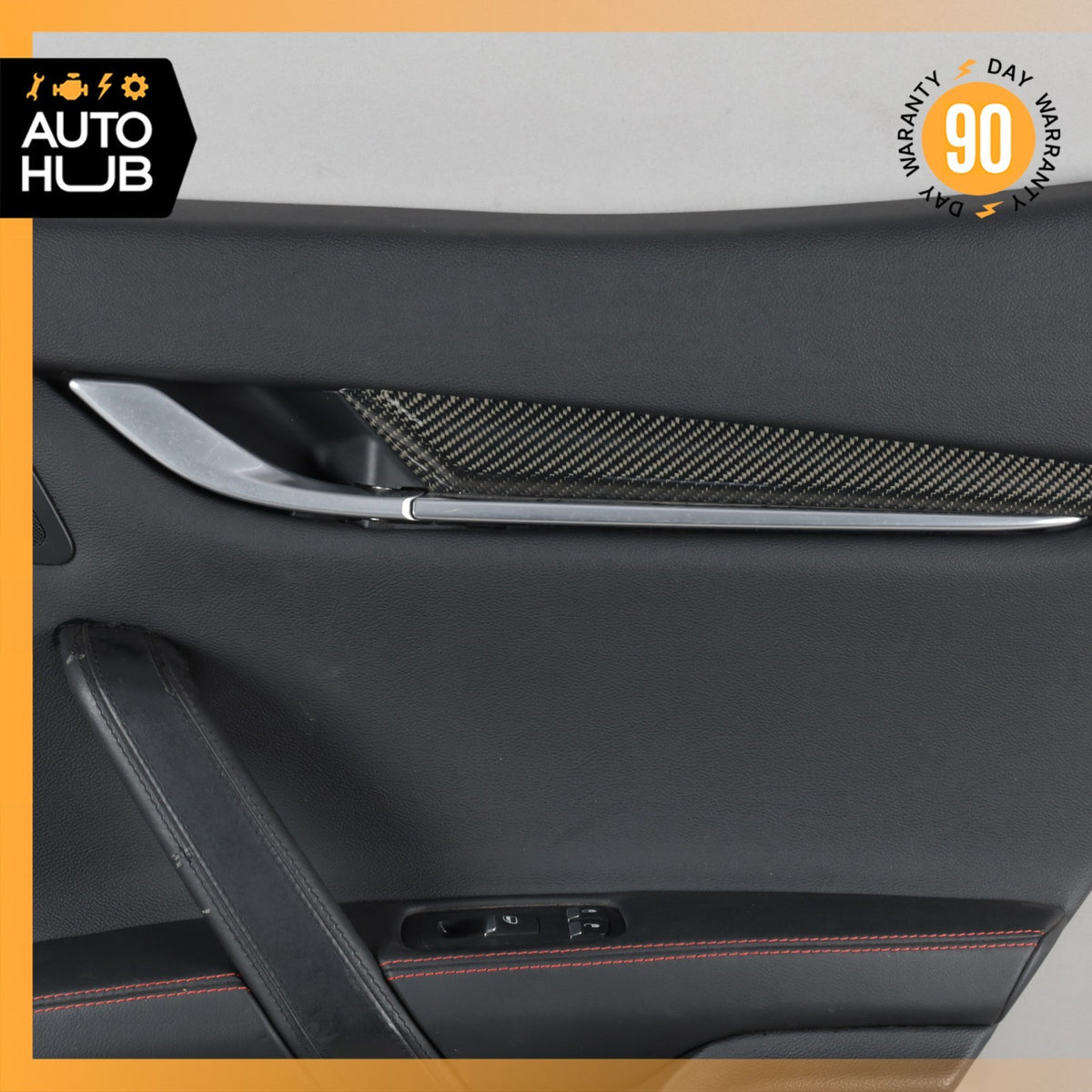 14-22 Maserati Ghibli M157 Rear Right Passenger Side Interior Door Panel OEM - photo 3