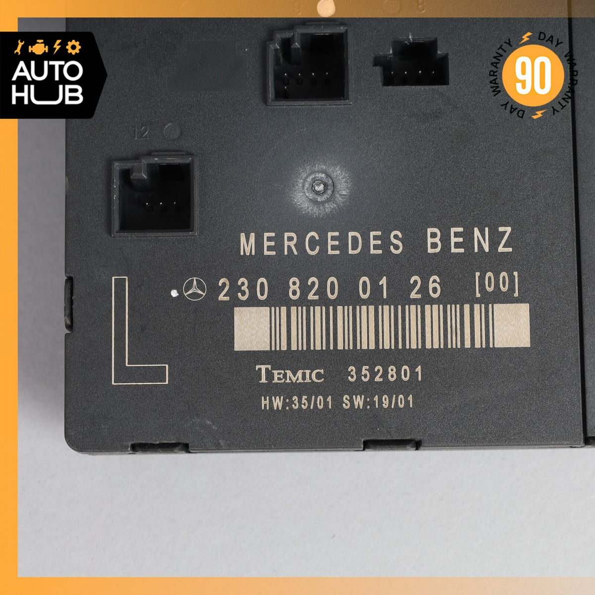 03-12 Mercedes R230 SL500 SL55 AMG SL550 Door Control Module Left Side OEM - photo 9
