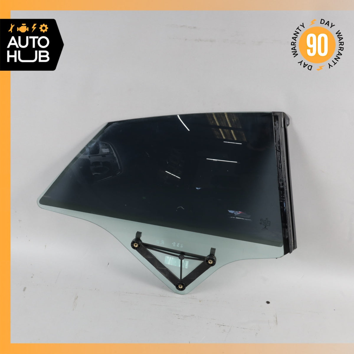 18-23 Mercedes W238 E400 E450 Coupe Rear Right Side Quarter Window Glass OEM - photo 1