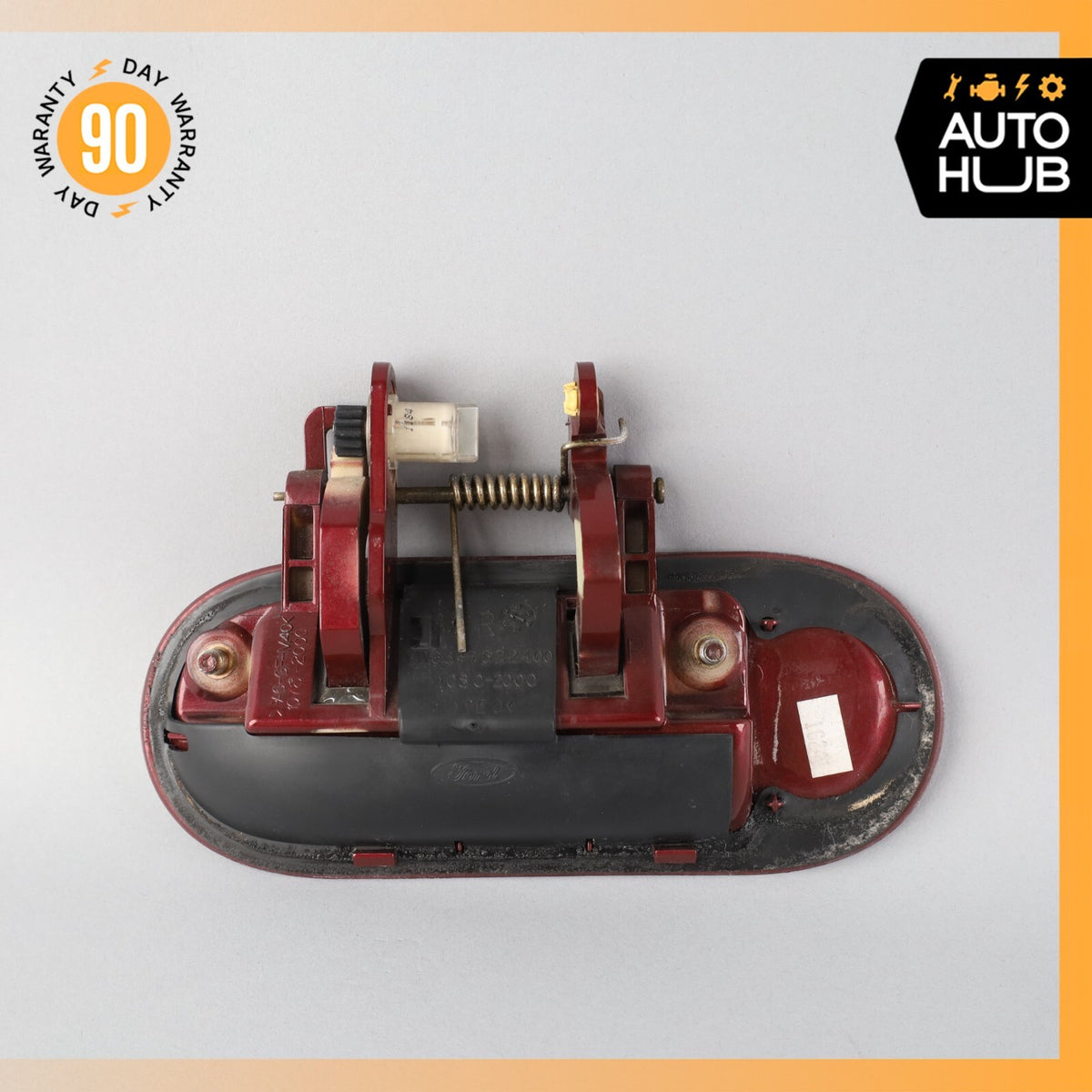 02-05 Ford Thunderbird Right Passenger Side Exterior Door Handle Red OEM 80k - photo 4