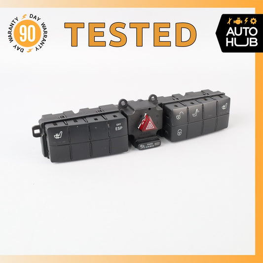 05-09 Mercedes W209 CLK350 CLK320 Center Dashboard Control Switch 2038709510 OEM - photo 1