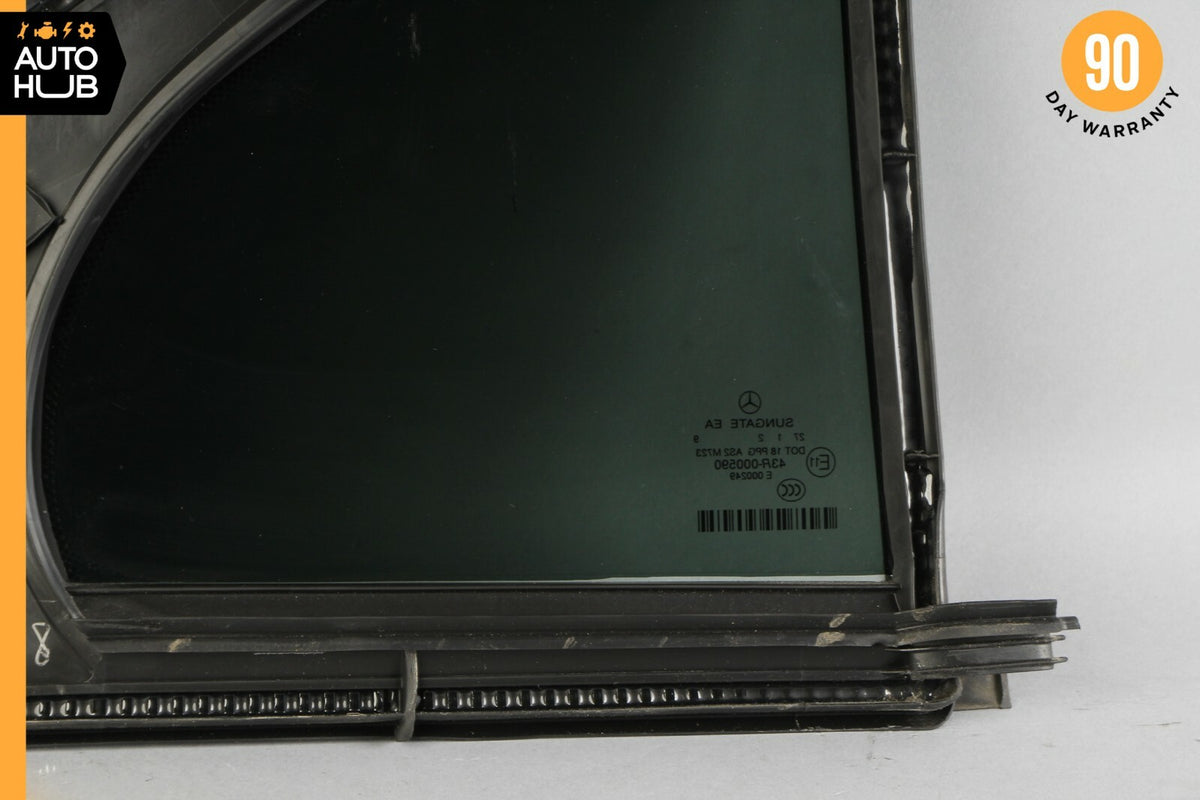 07-13 Mercedes W221 S400 S65 AMG Quarter Window Glass Rear Left Driver Side OEM - photo 7