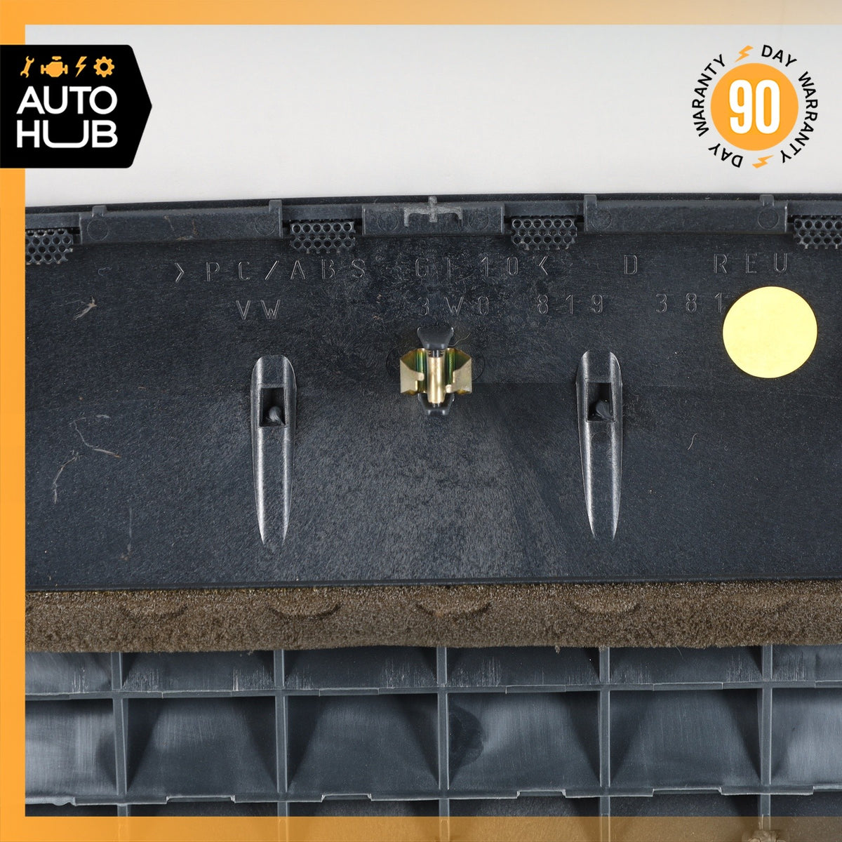 07-13 Bentley Continental GT GTC Dash Dashboard Speaker Cover Grille OEM - photo 10
