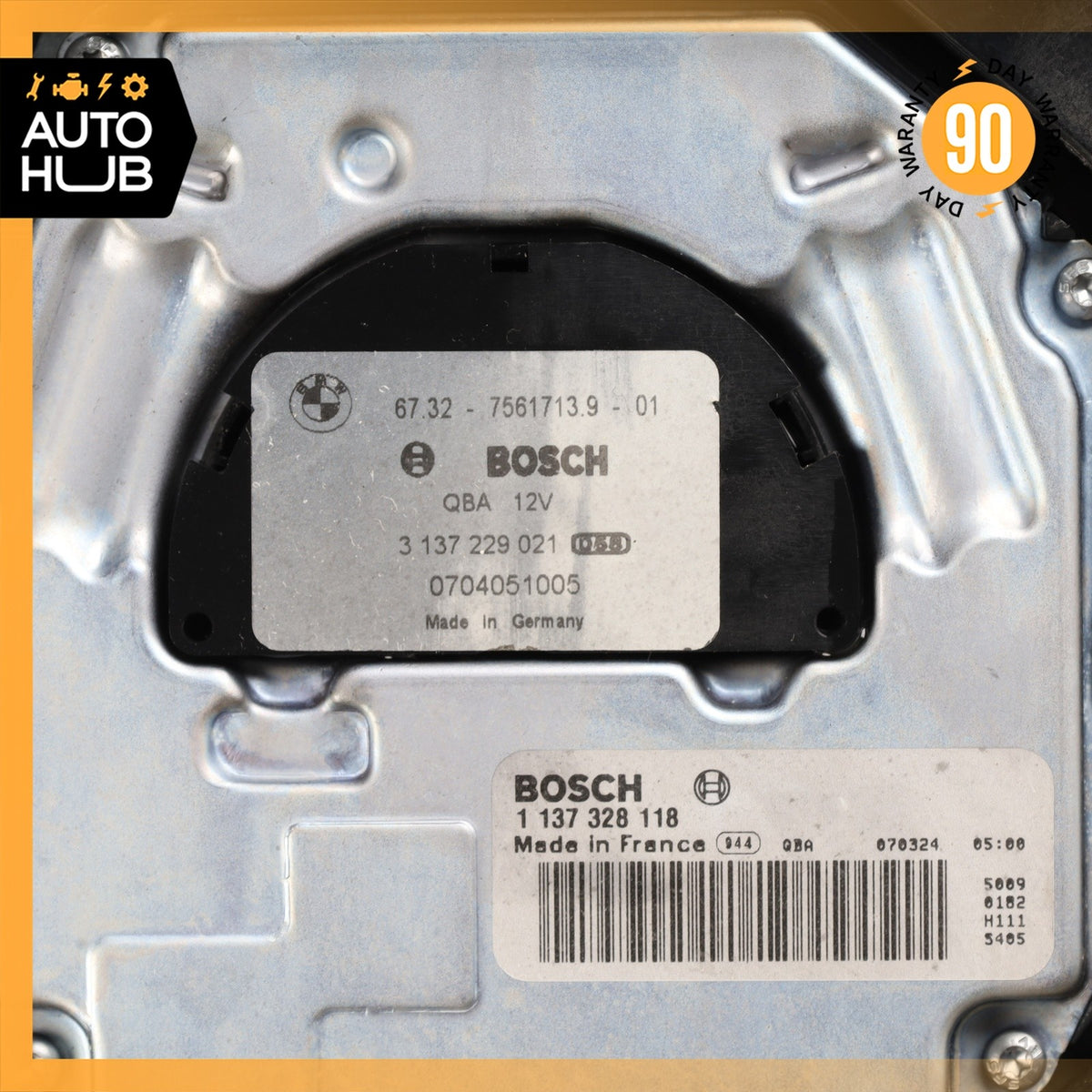 07-13 BMW E90 328i 128i 3.0L N51 Radiator Cooling Fan Motor OEM - photo 13
