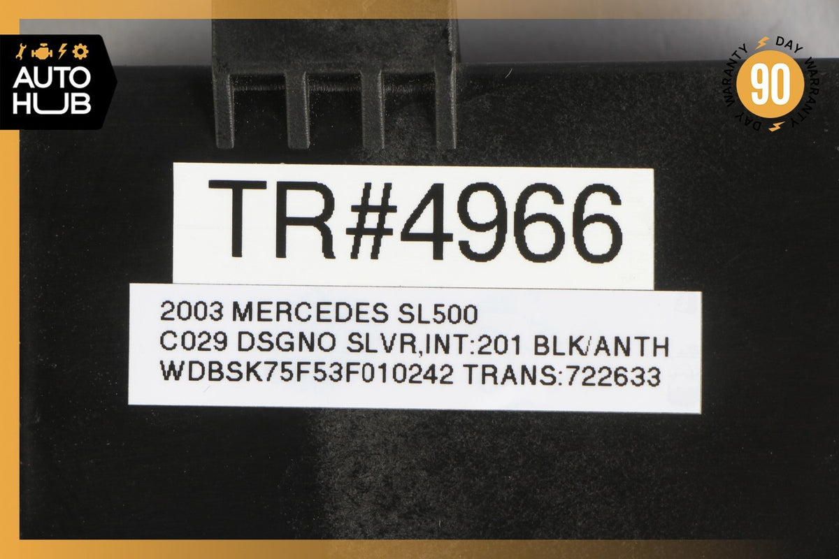 03-06 Mercedes R230 SL500 SL55 AMG Diagnosis System Module 0265452732 OEM - photo 9
