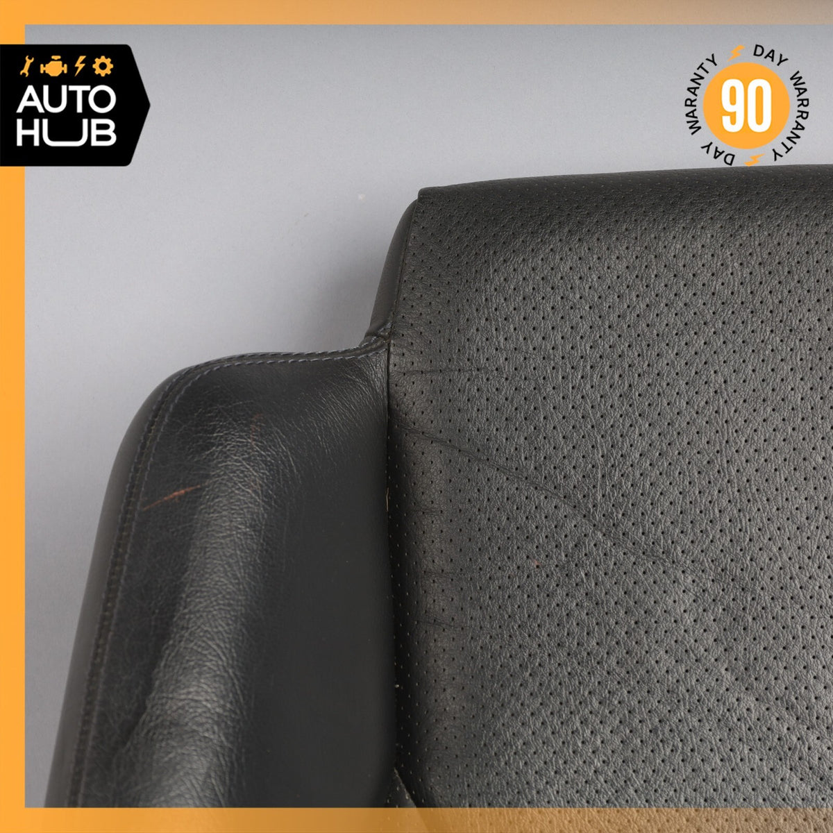 96-02 Mercedes R129 SL320 SL500 Right Side Top Upper Seat Cushion Black OEM - photo 2