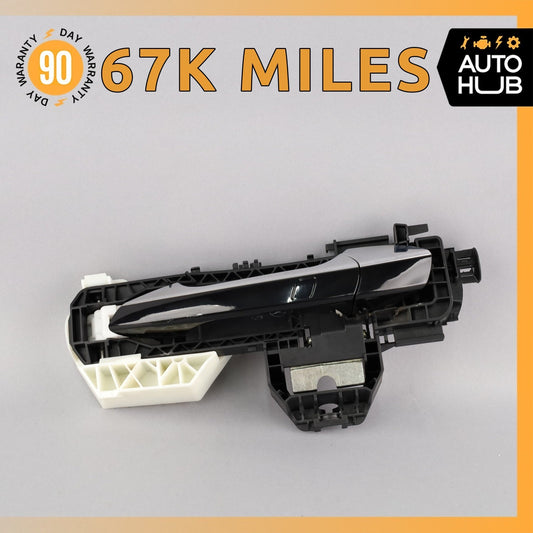 14-19 Mercedes W117 CLA45 AMG CLA250 Rear Left Driver Door Handle Black OEM - photo 1