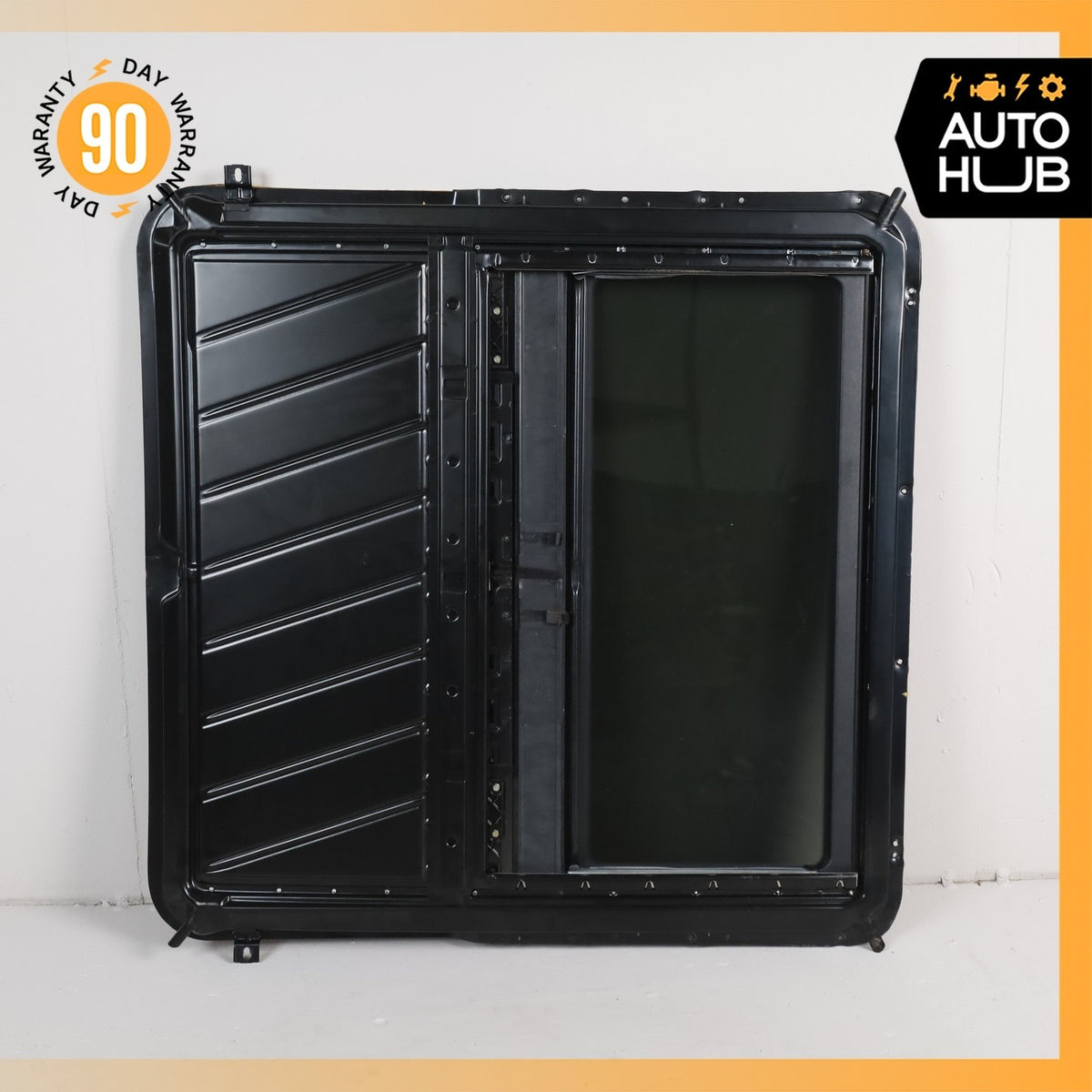 93-99 Mercedes W140 CL600 S500 Coupe Top Upper Sunroof Glass Rail Frame OEM 63k - photo 9