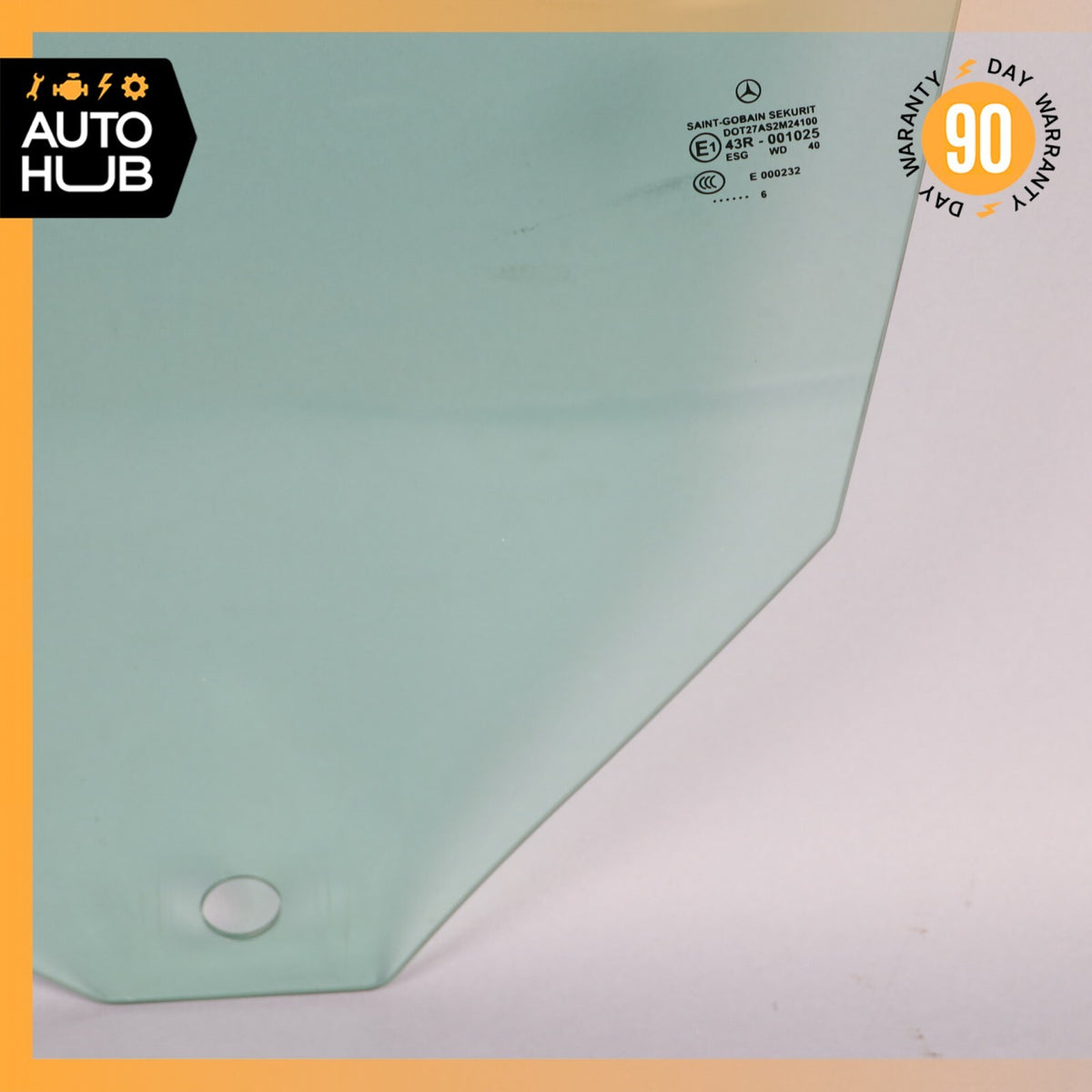 05-11 Mercedes R171 SLK55 AMG SLK300 Door Window Glass Front Left Side OEM - photo 10