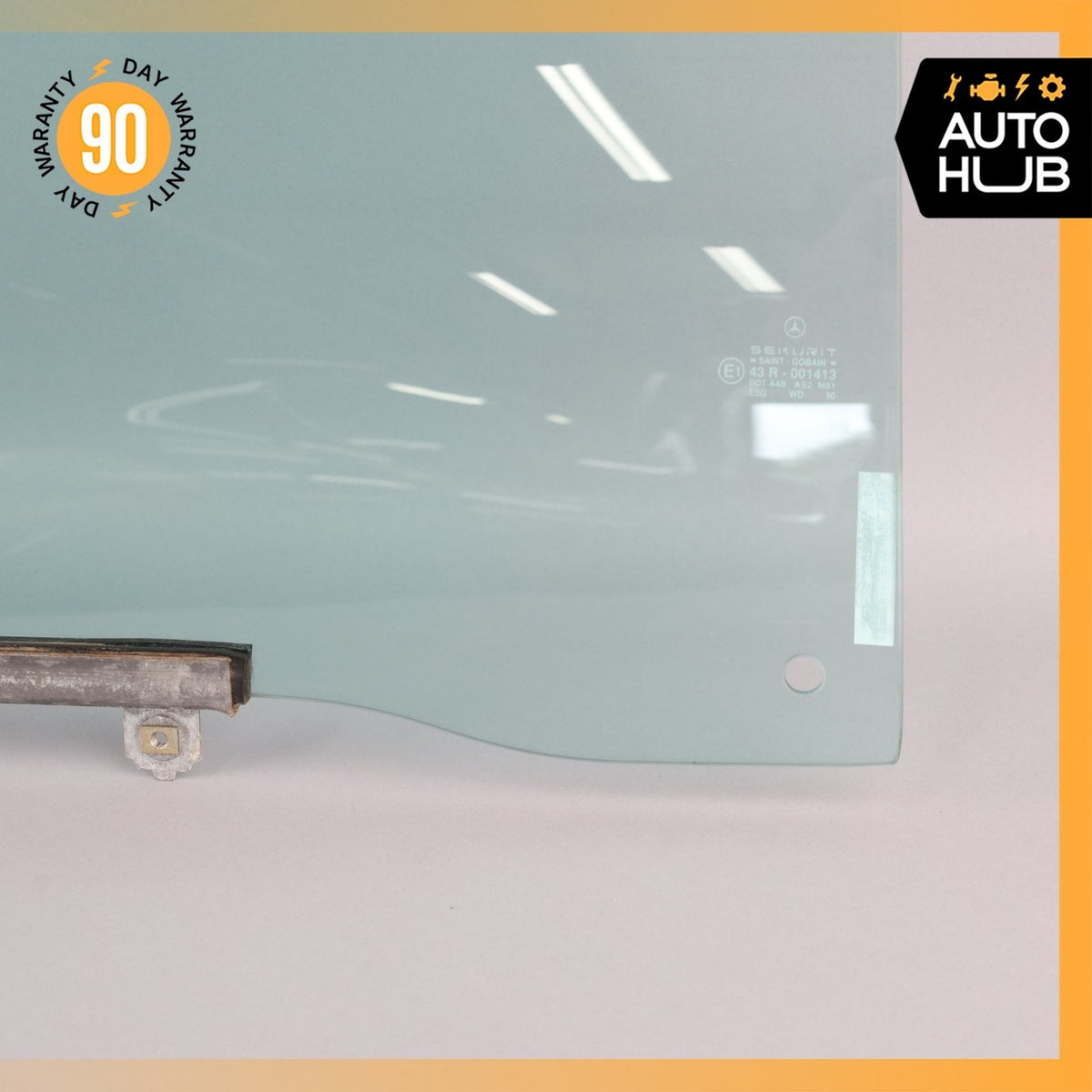 90-02 Mercedes R129 SL500 SL600 Front Right Side Door Window Glass OEM 72k - photo 6