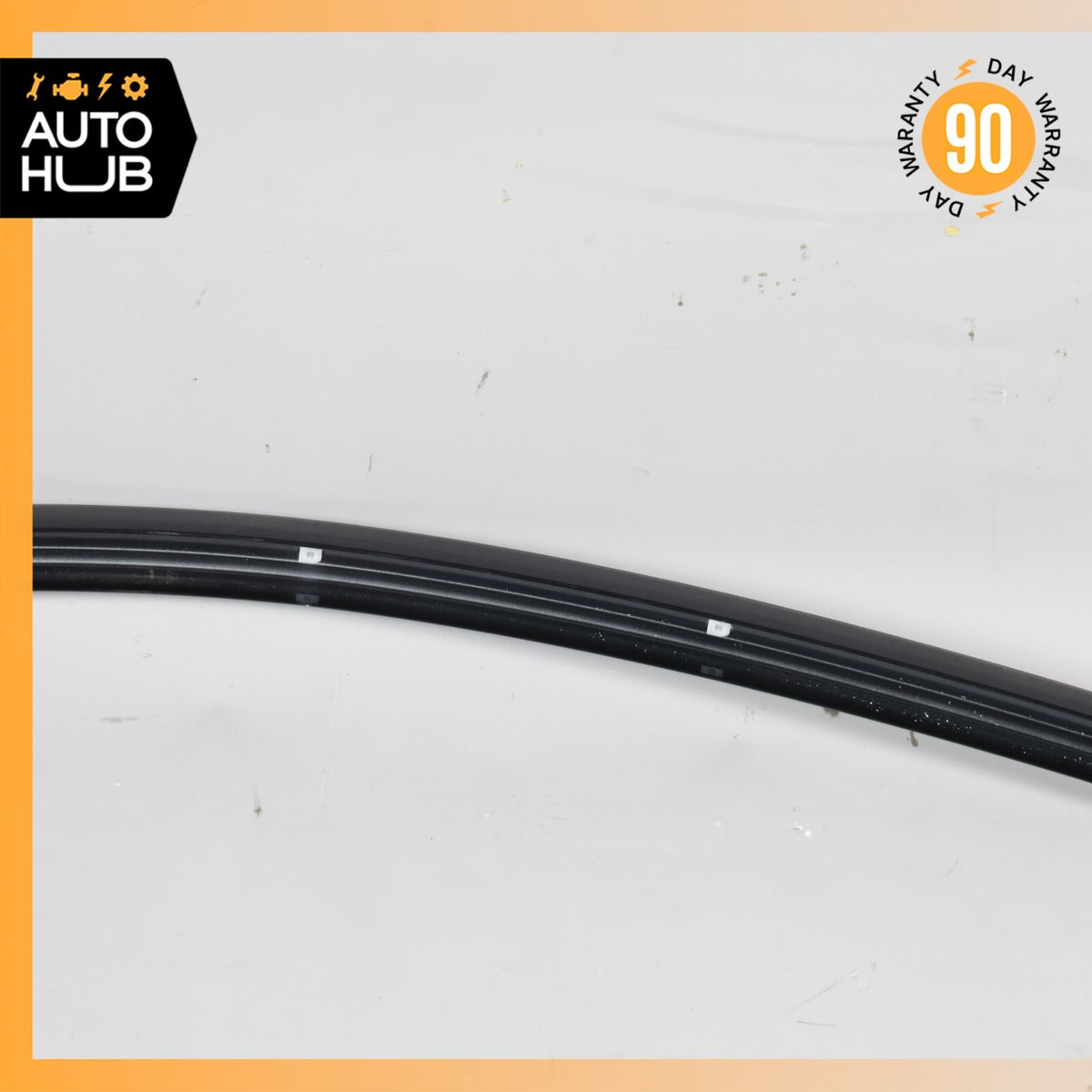 15-24 Porsche 981 982 718 Cayman Left Driver Door Upper Molding Trim Black OEM - photo 3