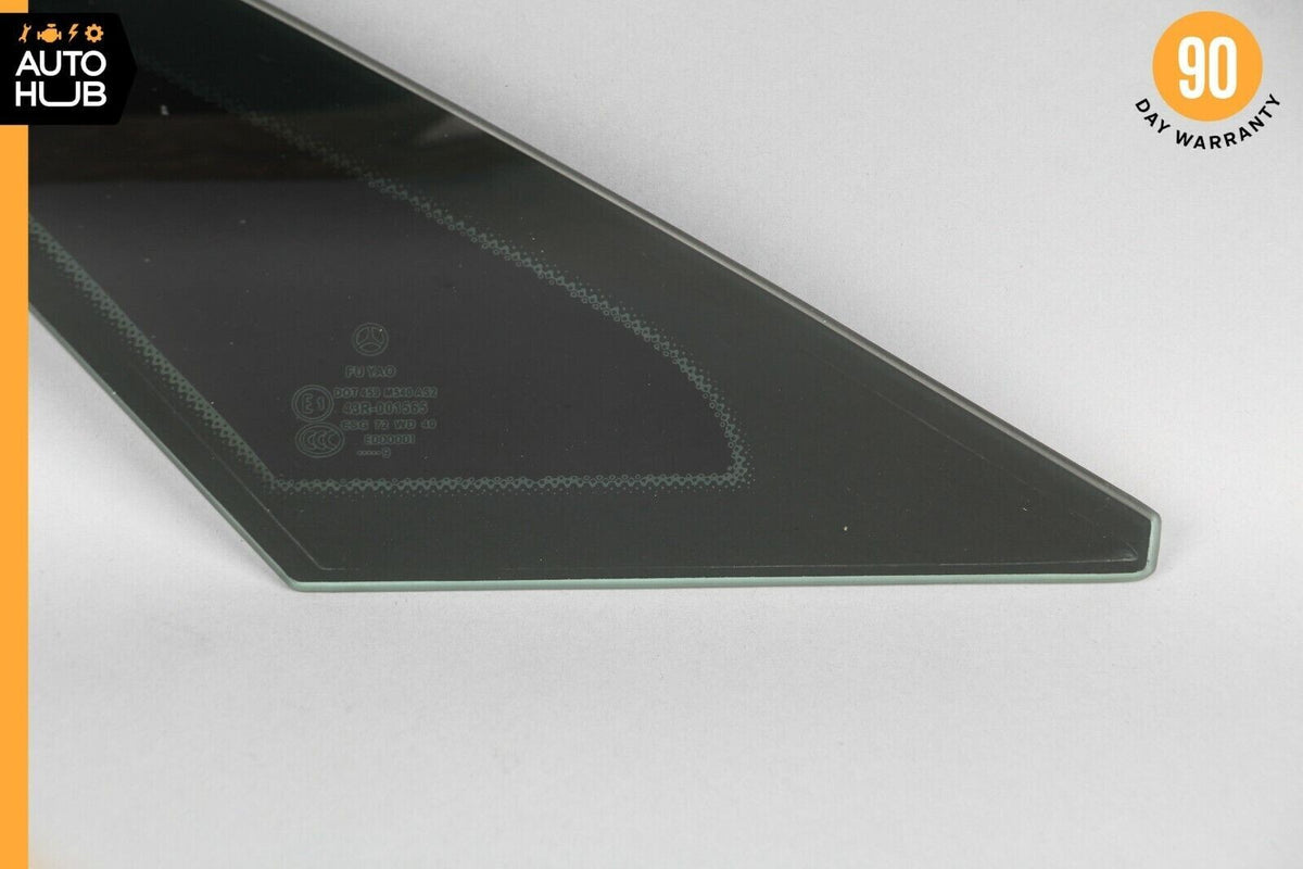 10-17 Mercedes W207 E350 E400 Coupe Rear Left Driver Quarter Window Glass OEM - photo 3