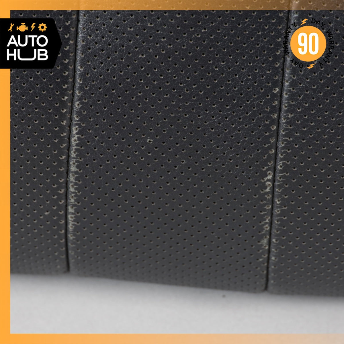 14-17 Mercedes W222 S550 S550e Front Left Side Seat Upper Back Cushion Black OEM - photo 12