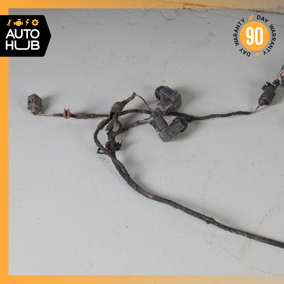 Bentley Continental GTC GT Front Bumper Parking Sensor Wire Harness PDC OEM 40k - photo 20