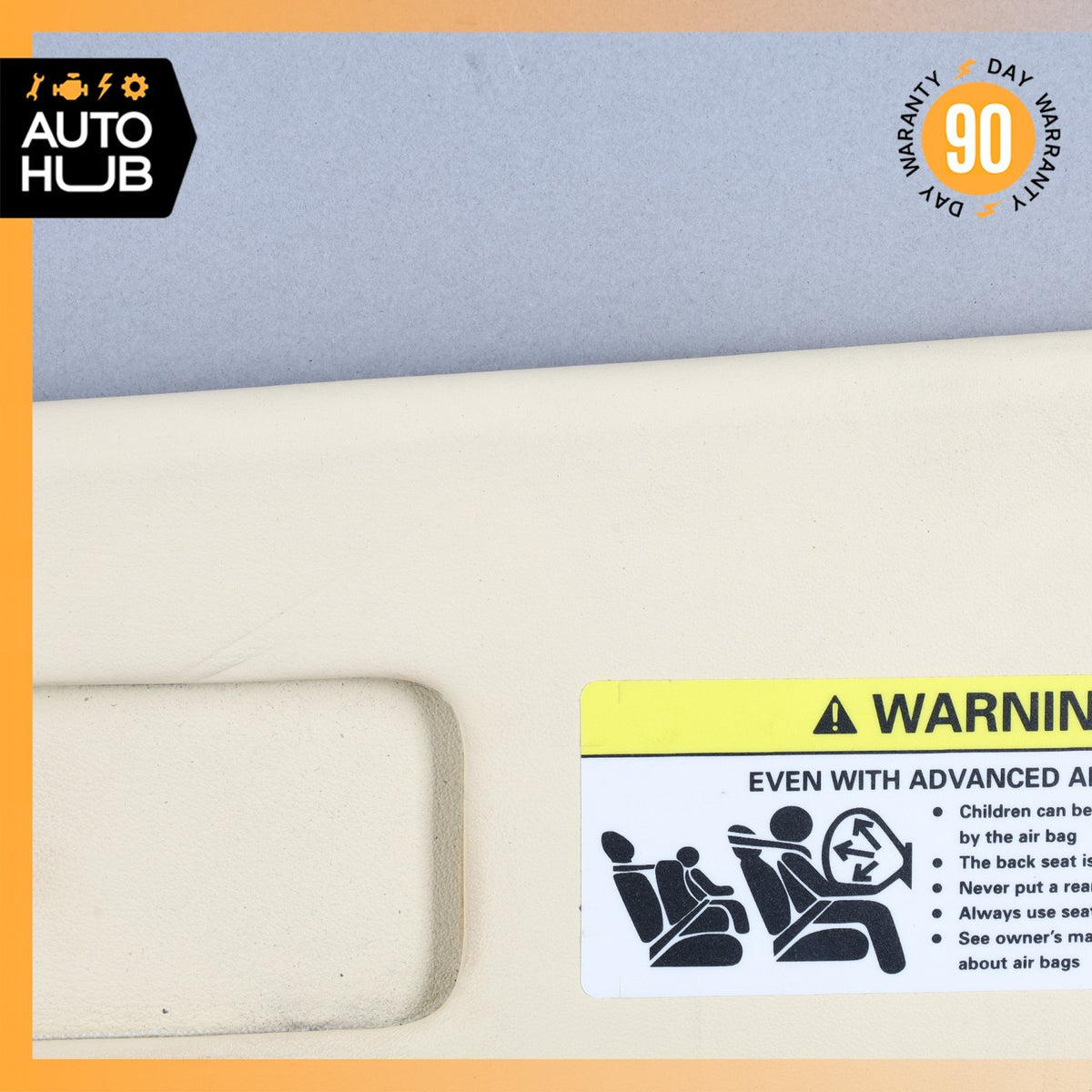 03-18 Bentley Continental Flying Spur Left Side Sun Visor Shade Sunvisor OEM - photo 5
