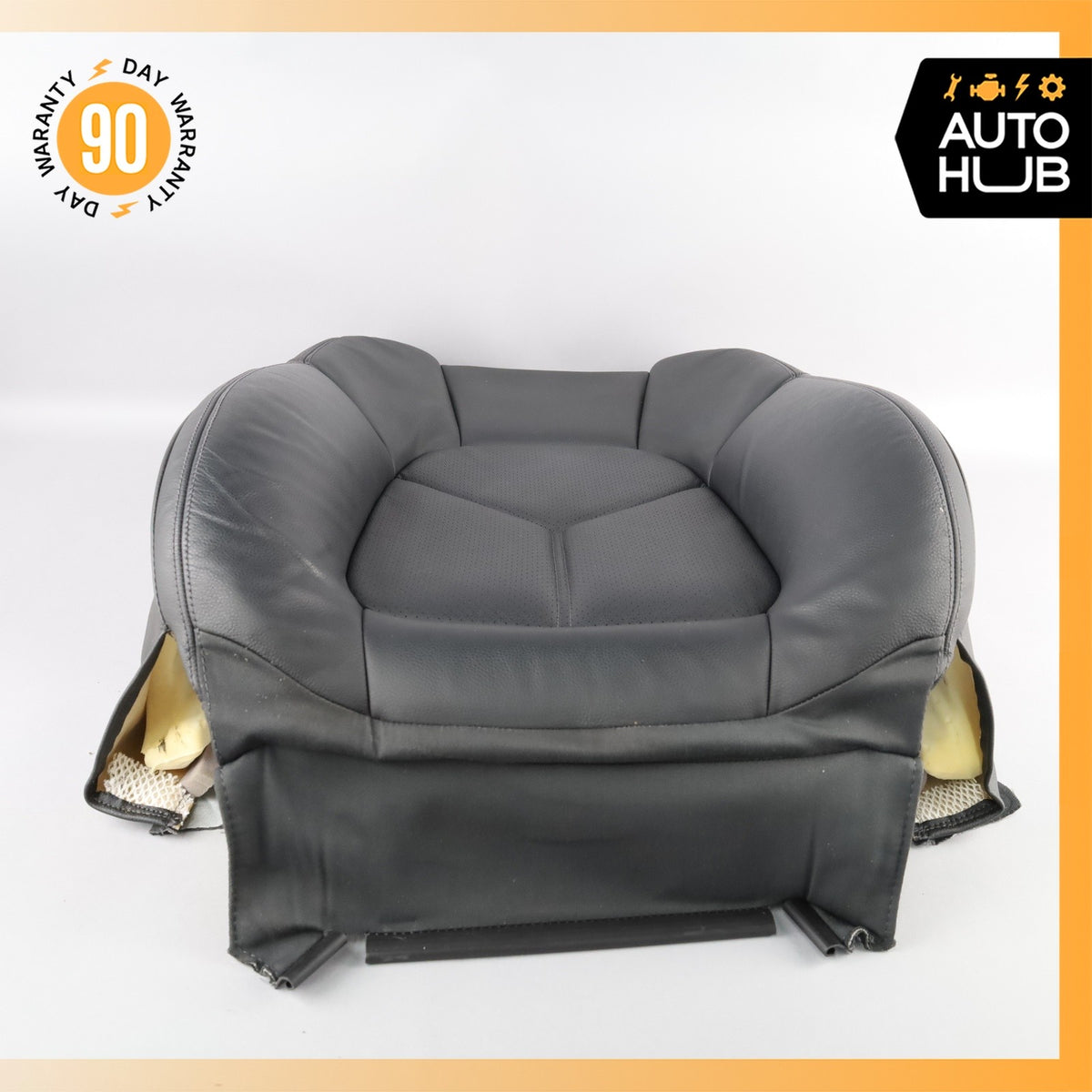 11-18 Porsche Cayenne 958 Front Right Side Seat Upper Cushion Black OEM - photo 12