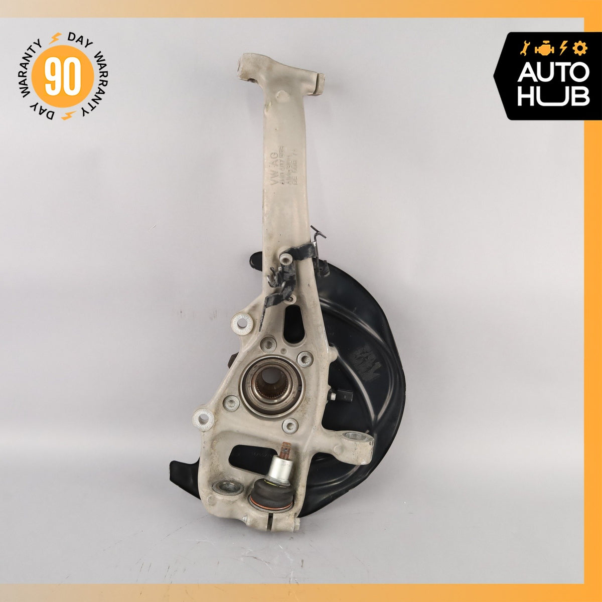 17-25 Audi 4M Q7 Q8 e-Tron Quattro Front Left Spindle Knuckle Hub w/ Shield OEM - photo 8