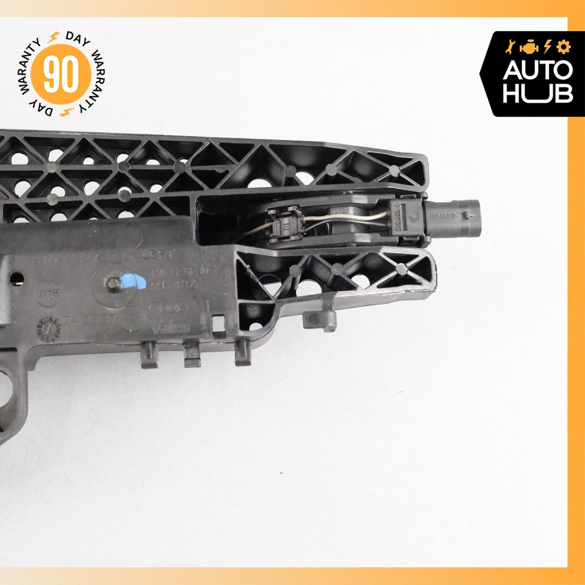 Audi B8 S4 Left Driver Exterior Door Handle w/ Keyless Go Blue 8T0837885B OEM - photo 17