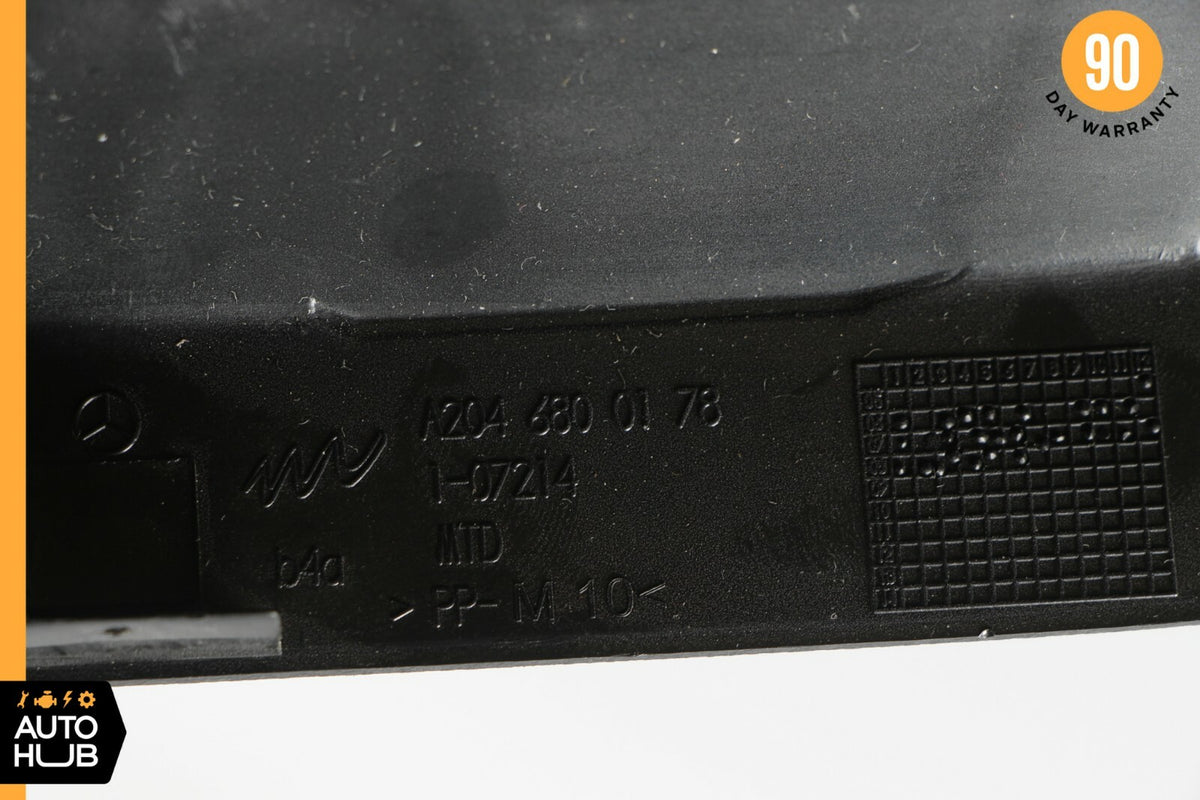 08-15 Mercedes W204 C300 C250 Dashboard Dash Board Trim Panel Left Black OEM - photo 11