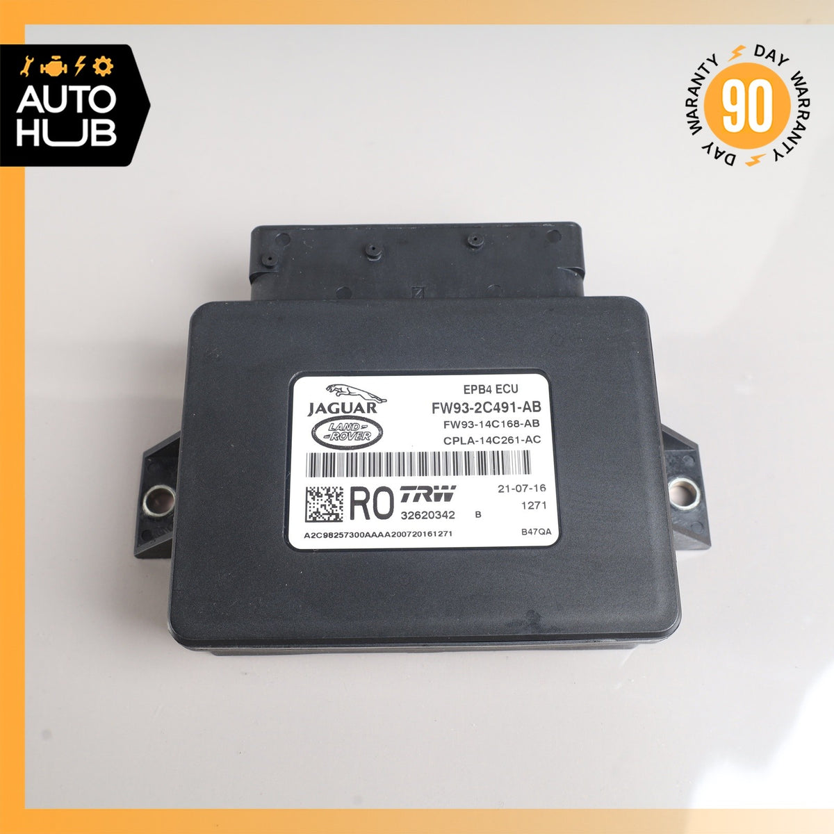15-23 Range Rover L494 L405 EPB Electronic Parking Brake Control Module Unit OEM - photo 2