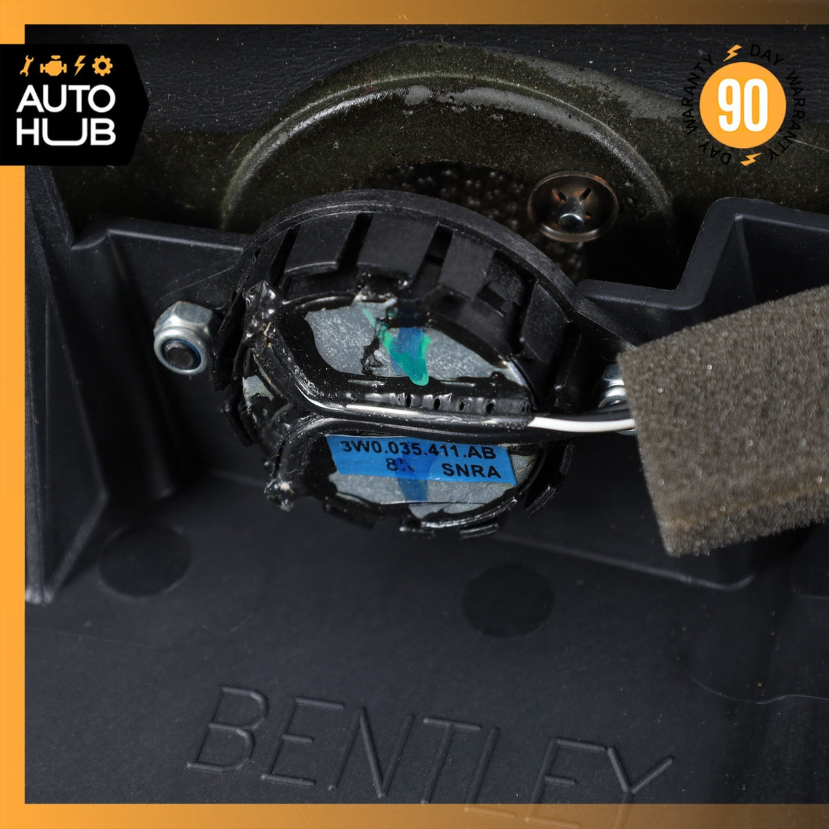 07-11 Bentley Continental GTC Rear Right Interior Quarter Trim Hinge OEM - photo 21