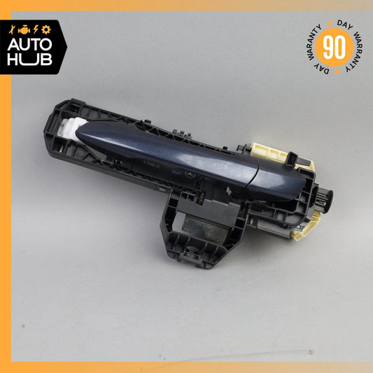 10-16 Mercedes W212 E250 C250 Rear Left Side Exterior Door Handle Blue OEM - photo 1