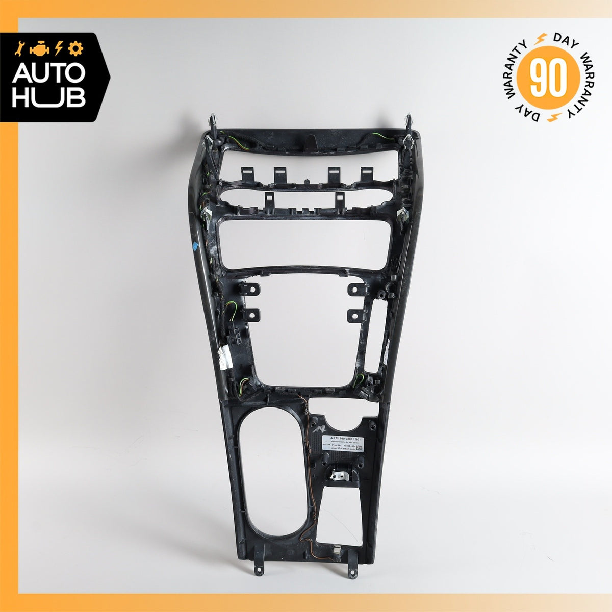 12-16 Mercedes R172 SLK350 Center Console Door Panel Trim Set Carbon OEM 74k - photo 8