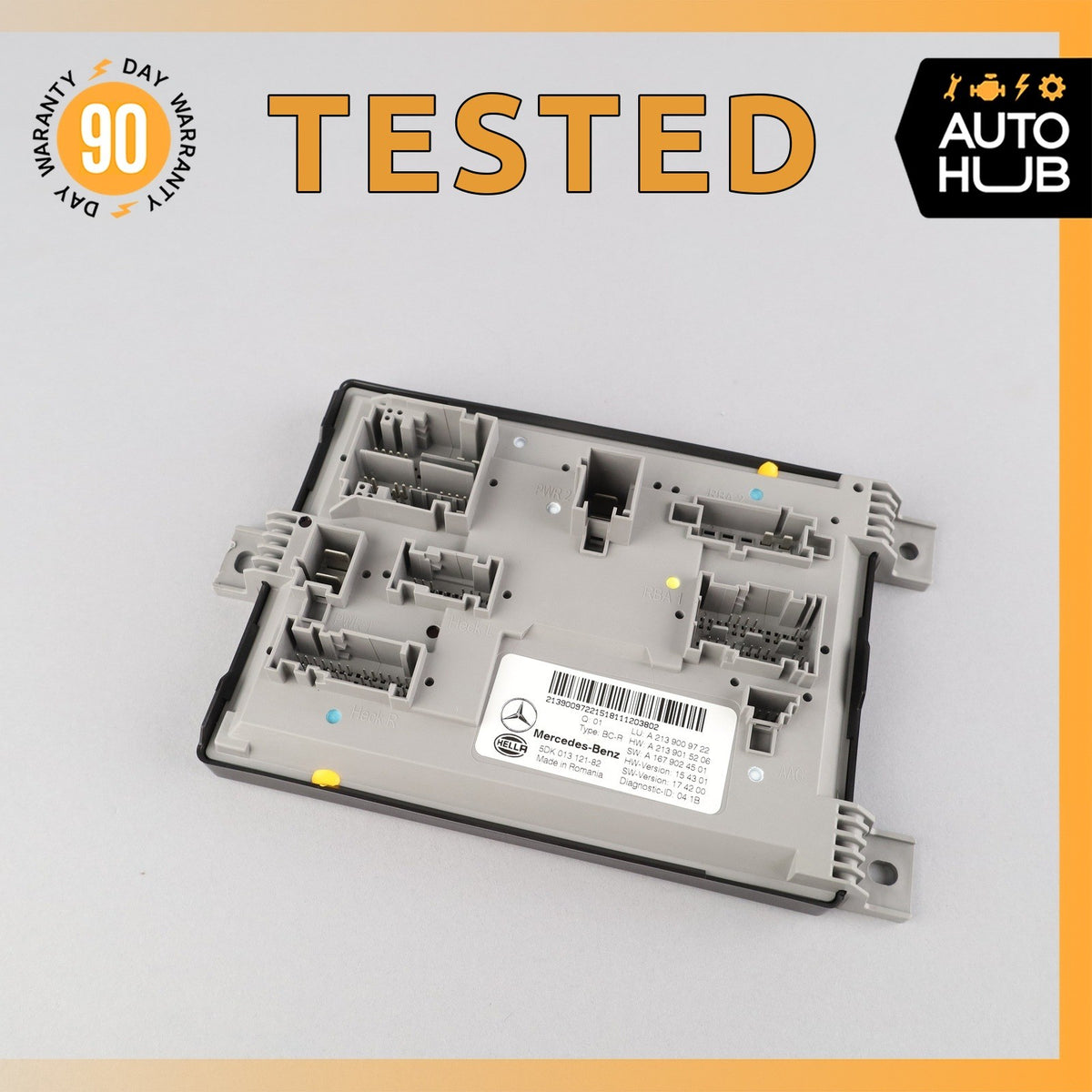 Mercedes W213 E300 Rear SAM Body Control BCM Module Unit OEM - photo 1