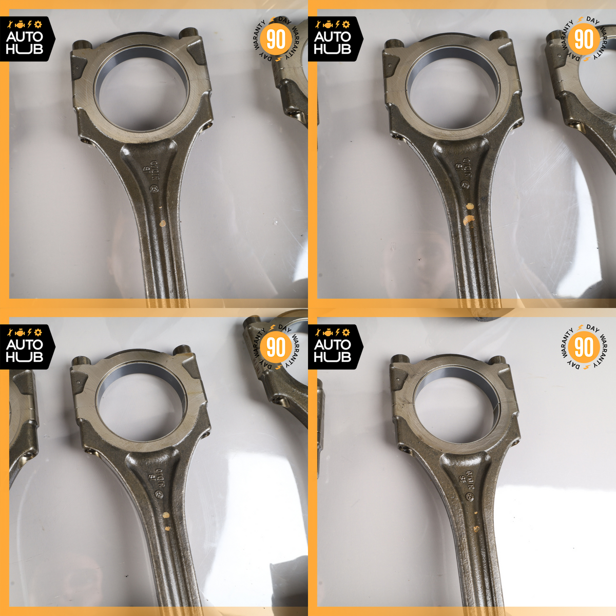 03-13 Bentley Continental GTC GT 6.0L Engine Motor Piston Connecting Rod Set 40k - photo 5