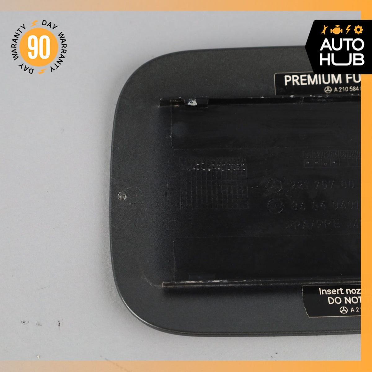 07-13 Mercedes W221 S550 S400 S63 AMG Fuel Door Lid Gas Tank Cover OEM - photo 5