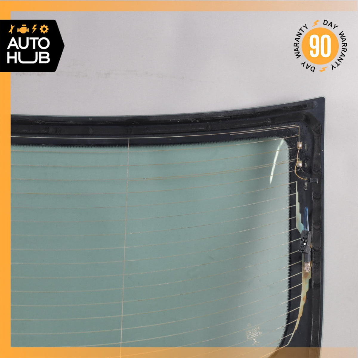 18-23 Mercedes W238 E400 E450 E53 AMG Coupe Rear Windshield Window Glass OEM - photo 10