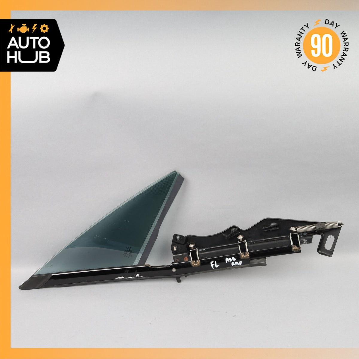 10-19 Aston Martin Rapide Front Left Driver Side Door Corner Window Glass OEM - photo 8