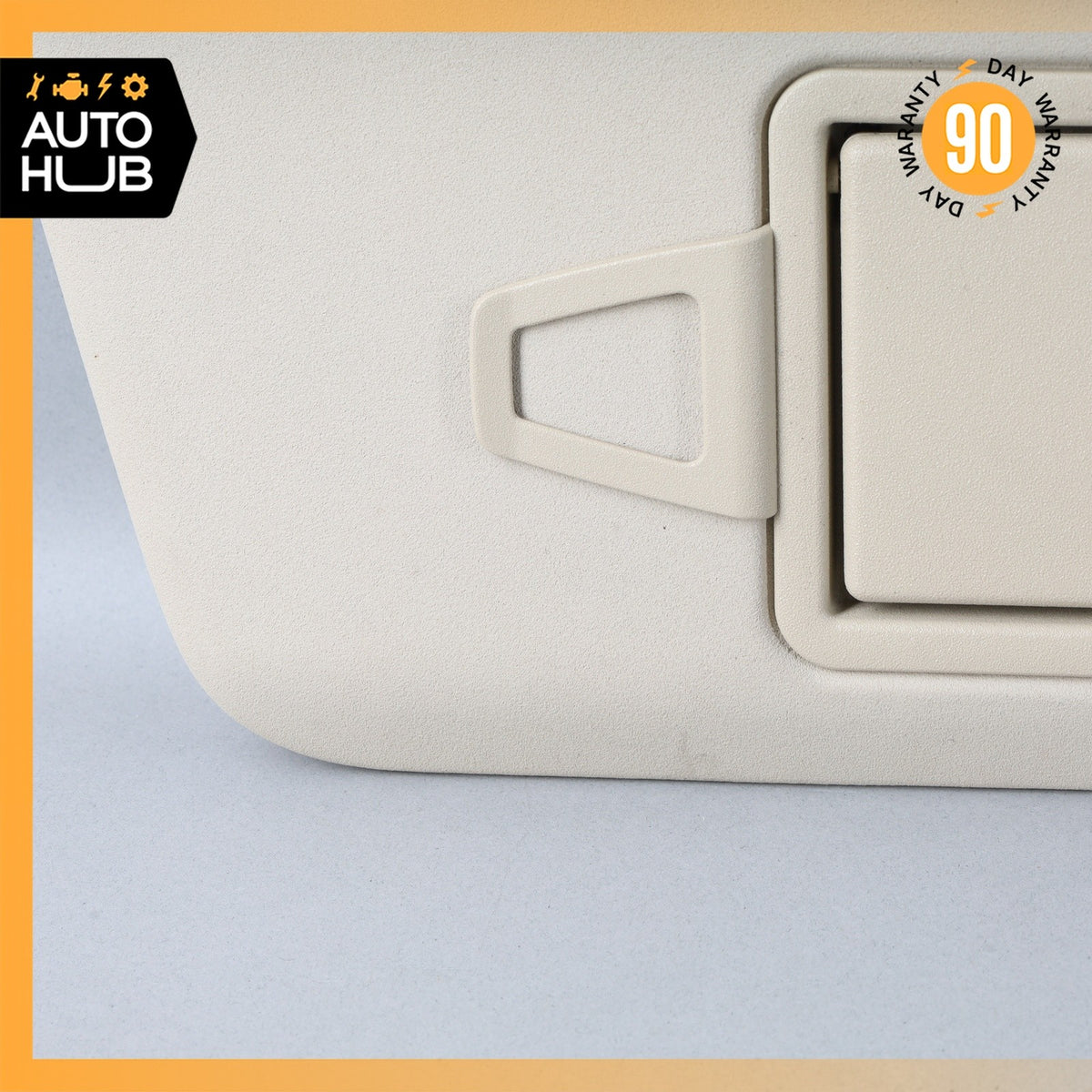 Mercedes W207 E400 C250 Right Side Sun Visor Shade Sunvisor Black OEM - photo 9