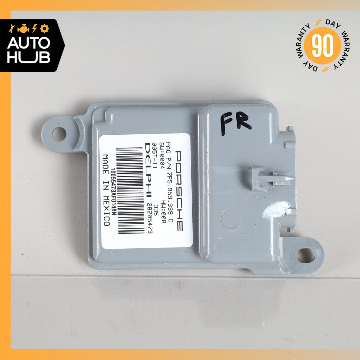 11-18 Porsche Cayenne 958 Hybrid S Front Right Seat Occupancy Module OEM - photo 4