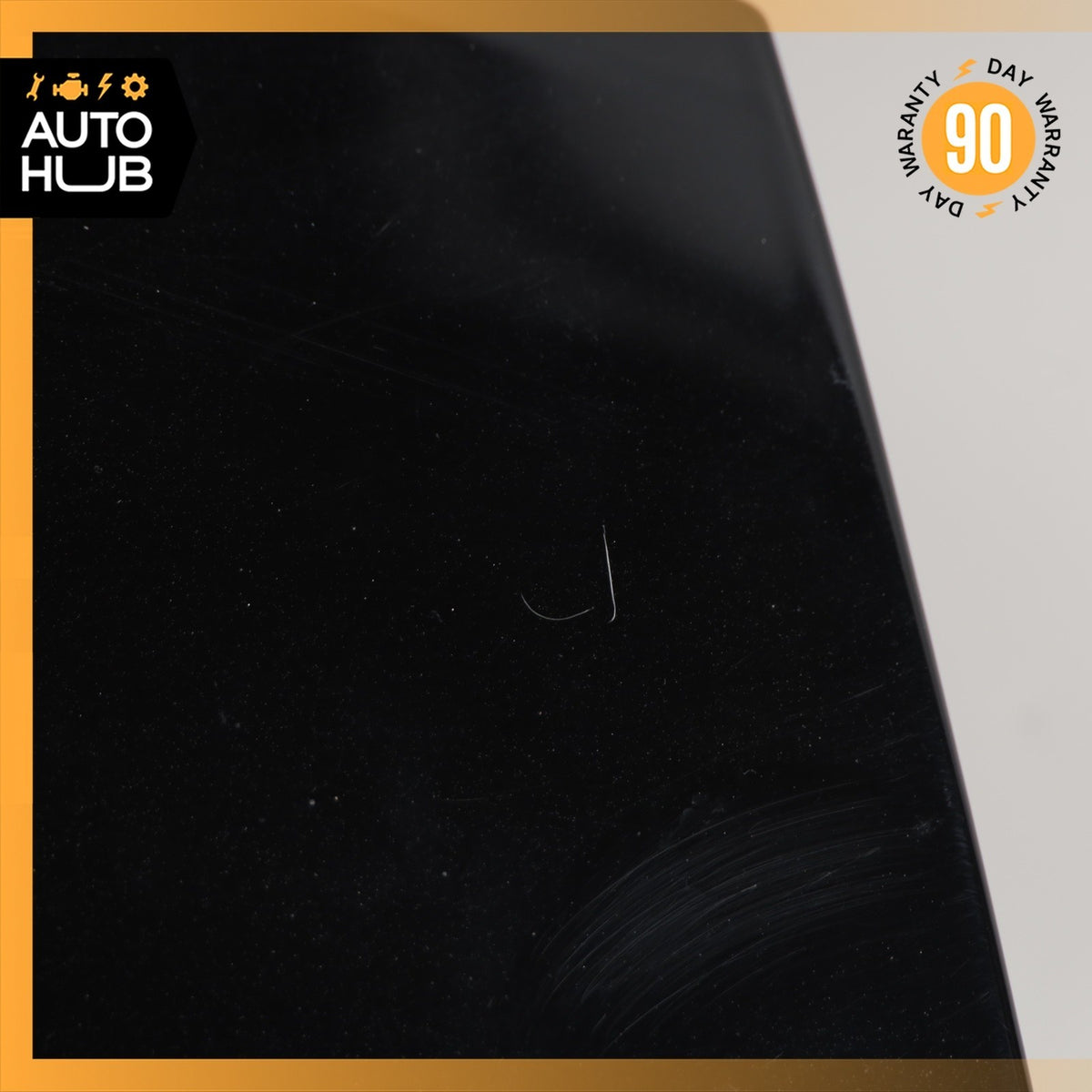 11-15 Audi 8J TT Coupe Rear Tailgate Trunk Lid Spoiler Wing Black OEM 74k - photo 8