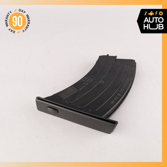 04-10 BMW E60 535i 550i 528i Left Dashboard Storage Cupholder Trim OEM - photo 1