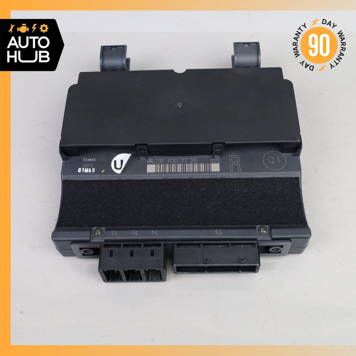03-06 Mercedes R230 SL500 SL55 AMG Under Seat Control Module Right Side OEM - photo 2