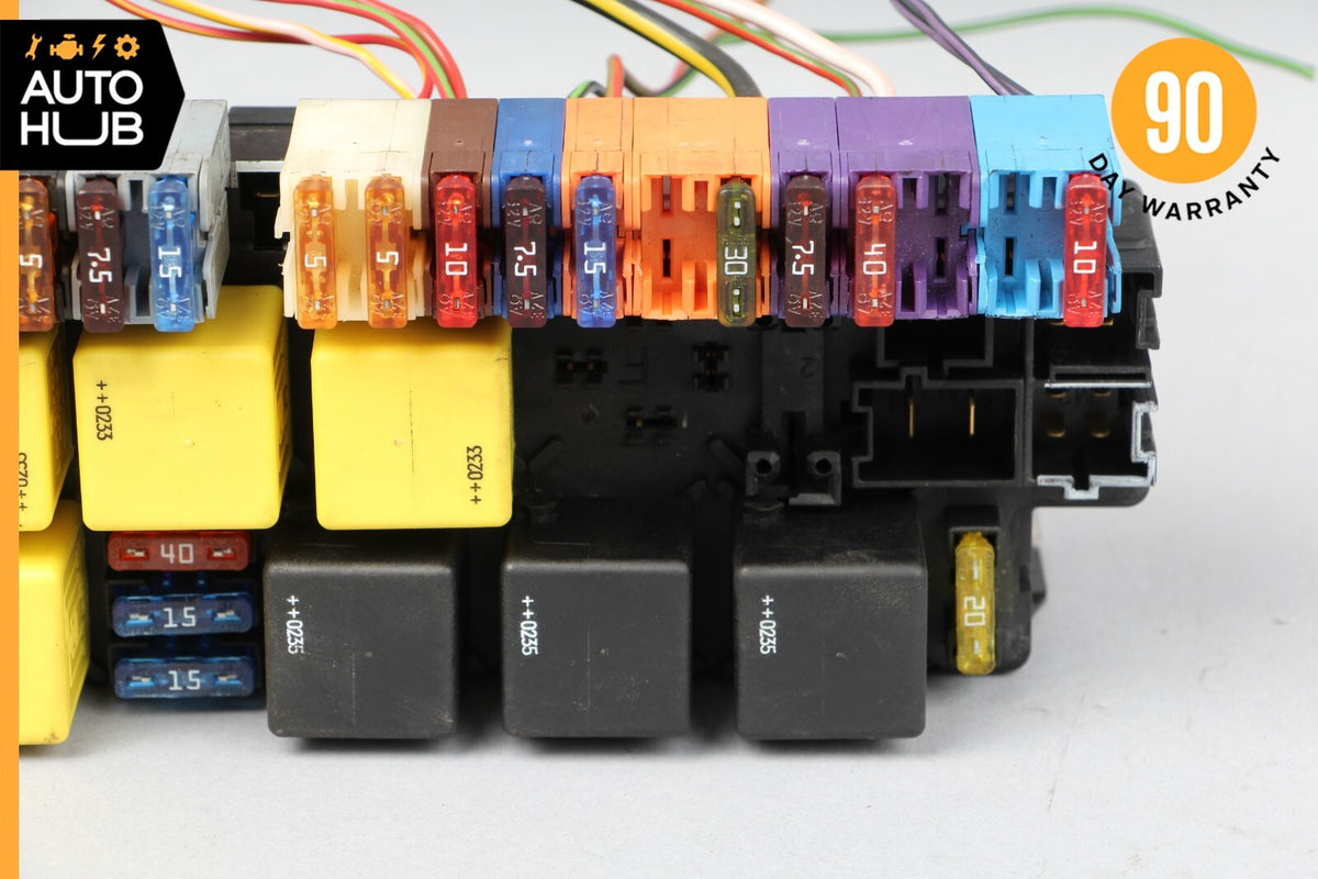 03-12 Mercedes R230 SL500 SL55 Front Left SAM Fuse Box Control Module OEM - photo 4