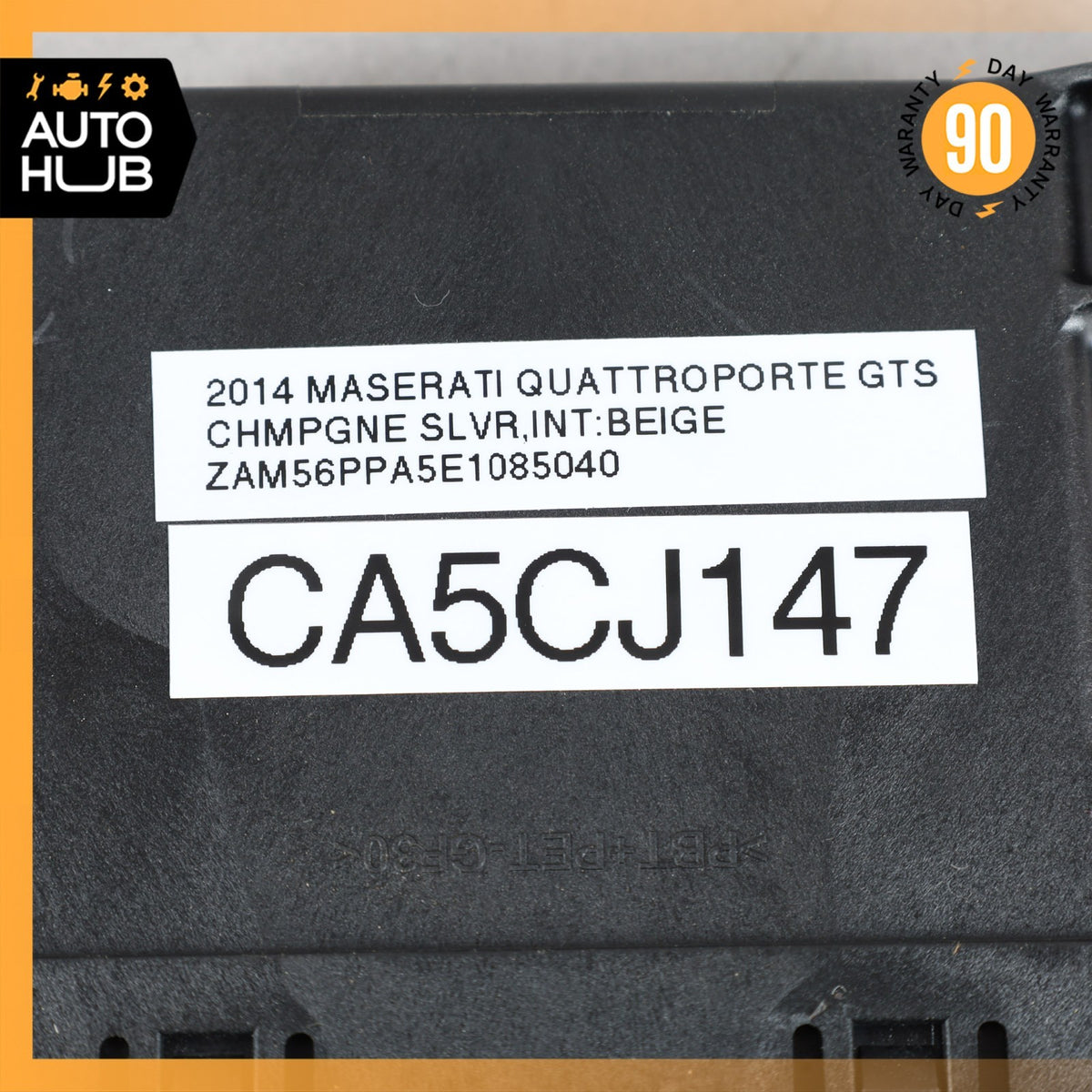 2014 Maserati Quattroporte Park Assist Parktronic Sensor Module Control OEM - photo 6