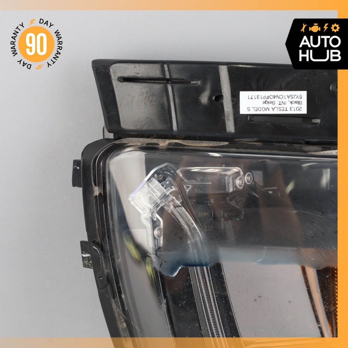 12-20 Tesla Model S Front Right Fog Light Lamp Cornering LED 102401700A OEM 63k - photo 3