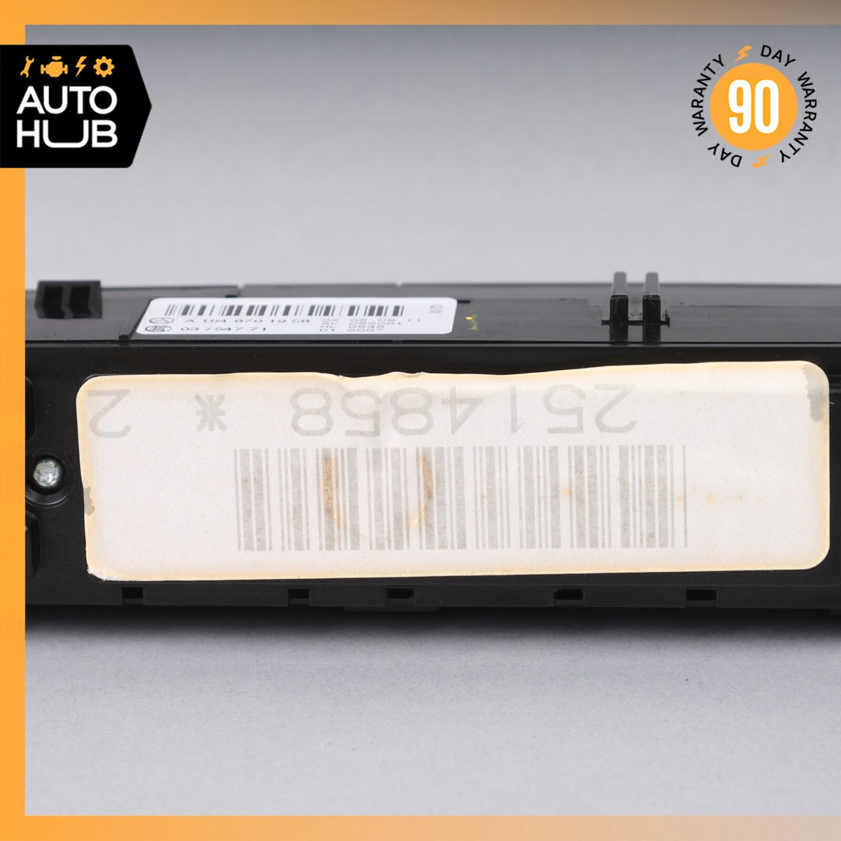 06-11 Mercedes W164 ML350 Dash Hazard Heated Seats ESP Control Panel OEM - photo 9