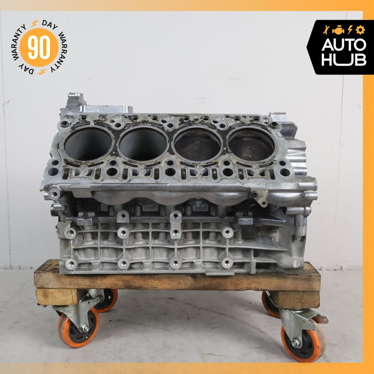 03-06 Porsche Cayenne 955 Turbo S 4.5L V8 M48.50 Engine Motor Block OEM - photo 4