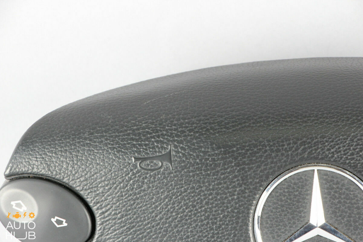 Mercedes R230 CLK500 E350 SL500 Steering Wheel Airbag Air Bag Black OEM - photo 3