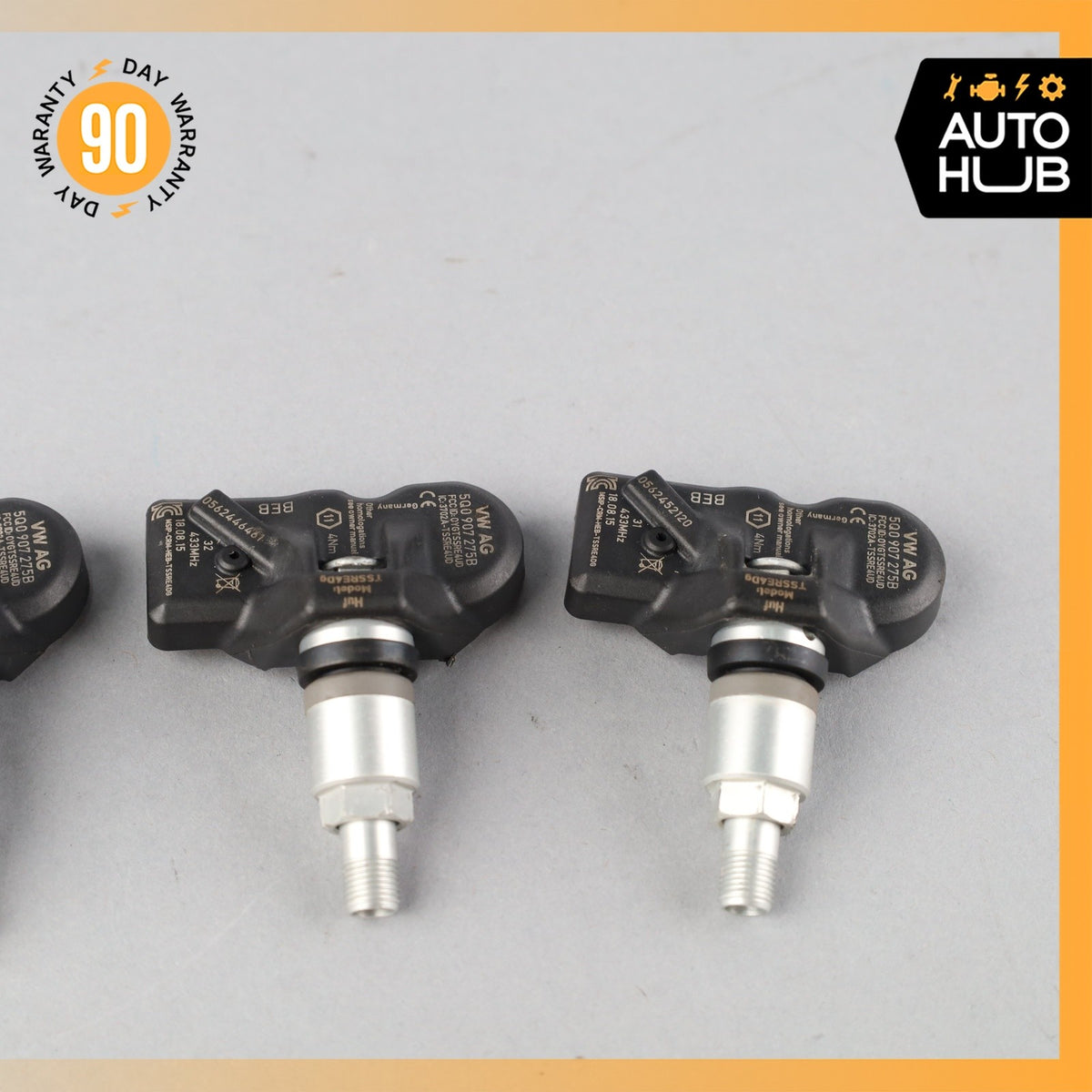 Porsche Macan 95B Cayenne 958 TPMS Tire Pressure Sensor Set of 4 OEM - photo 4