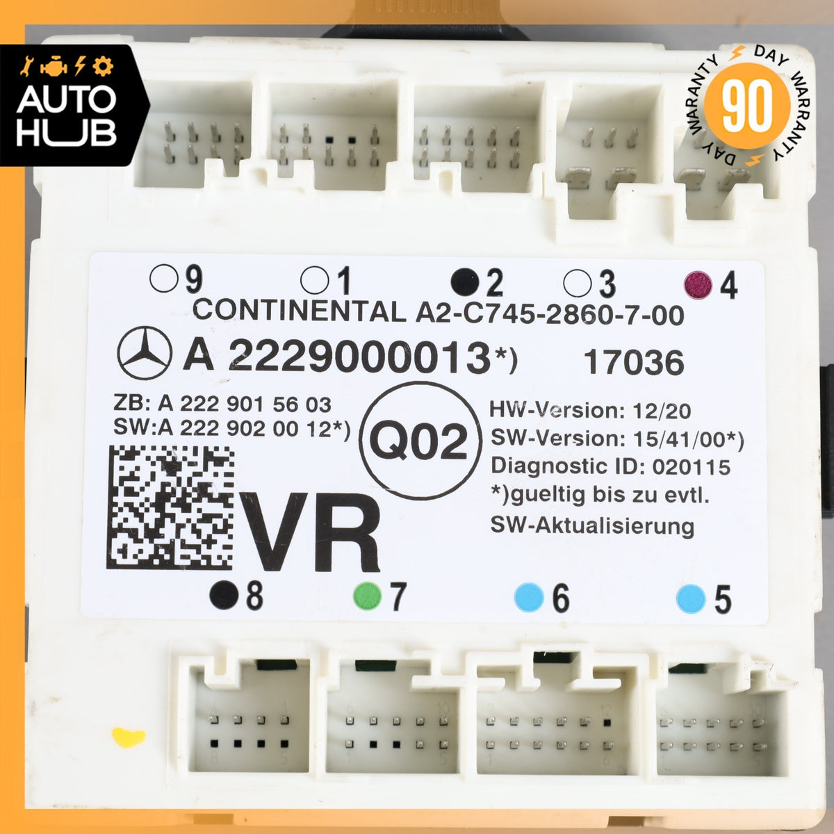 Mercedes W205 C300 Front Right Side Door Control Module OEM - photo 9