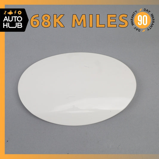 14-22 Maserati Ghibli M157 S Q4 Fuel Gas Tank Lid Door Cover White 670028351 OEM - photo 1