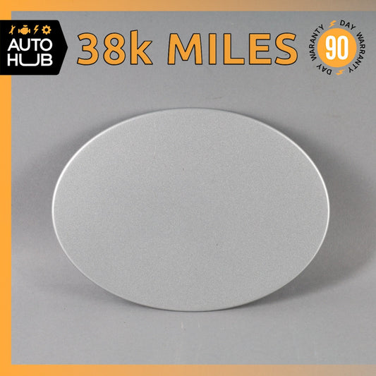 10-15 Jaguar X250 XF Fuel Filler Gas Tank Door Flap Lid Silver OEM 38k - photo 1