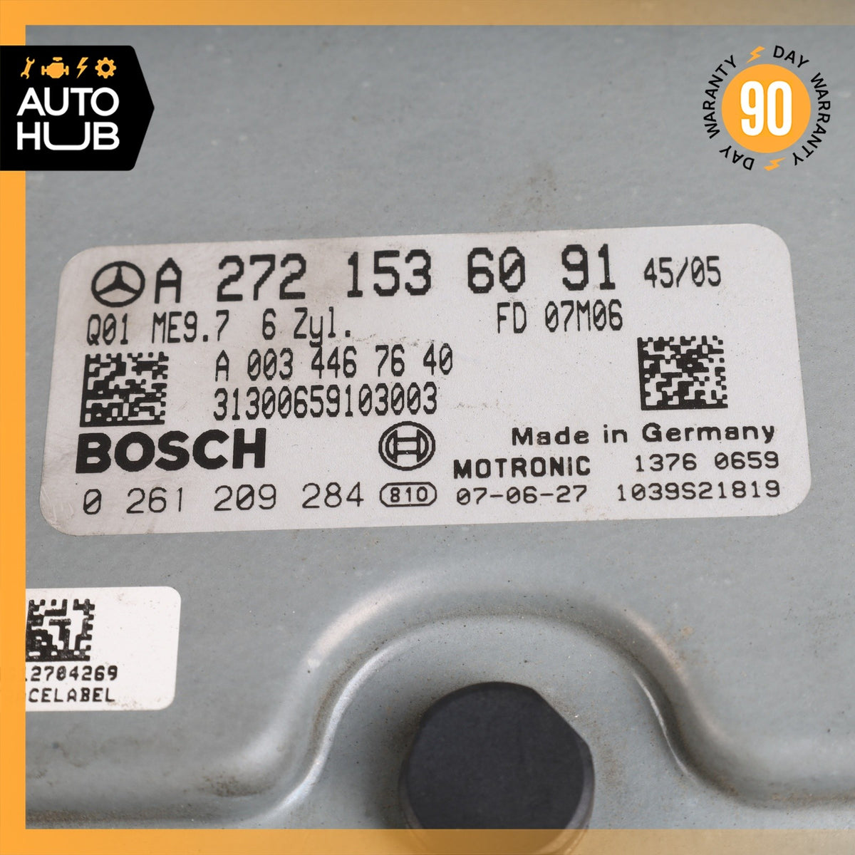 Mercedes W211 E350 CLK350 M272 ECU Engine Control Module Unit FLASHED OEM - photo 6